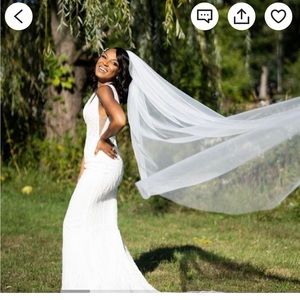 Like new wedding veil from Etsy